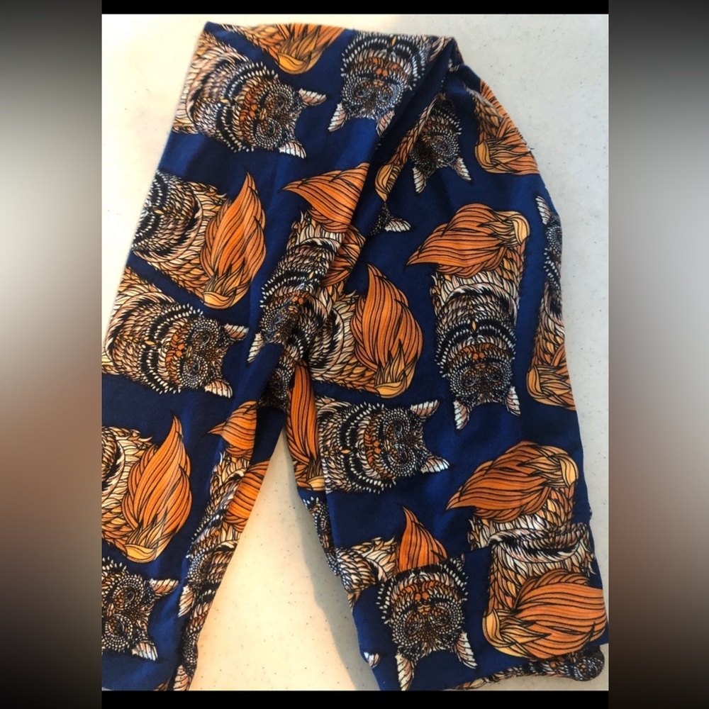 Lularoe OS owl leggings